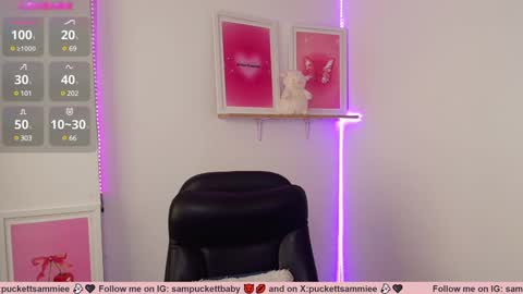 Snapshot of sampuckettbaby chatting on January 15, 6:29 pm sampuckettbaby online show from January 15, 6:29 pm