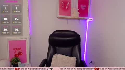 Snapshot of sampuckettbaby chatting on February 14, 6:08 pm sampuckettbaby online show from February 14, 6:08 pm