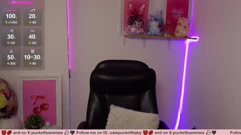 Snapshot of sampuckettbaby chatting on March 7, 4:11 pm sampuckettbaby online show from March 7, 4:11 pm
