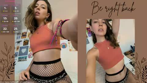 Aria Independent model online show from February 5, 12:24 am