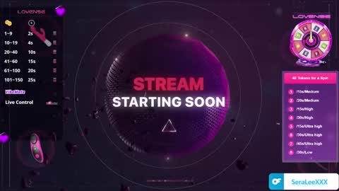 SeraLeeXXX online show from October 6, 4:12 pm