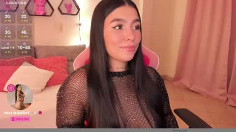 Snapshot of shantall_vidales chatting on February 25, 4:24 am online show from February 25, 4:24 am