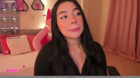 Snapshot of shantall_vidales chatting on February 21, 5:24 am online show from February 21, 5:24 am