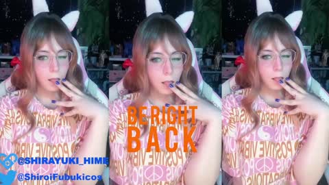 Snapshot of shirayuki_hime chatting on December 2, 6:30 pm Im Lilu Rosenblum Guys I have ----Ill be glad to see you there online show from December 2, 6:30 pm