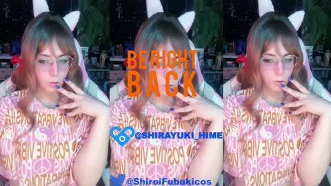 Snapshot of shirayuki_hime chatting on January 23, 6:39 am Im Lilu Rosenblum Guys I have ----Ill be glad to see you there online show from January 23, 6:39 am
