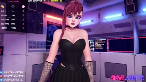 Snapshot of skyeanette chatting on December 30, 2:09 am SkyeAnette online show from December 30, 2:09 am