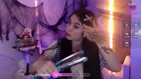 Snapshot of sophia_tf chatting on October 18, 9:27 pm Sophia online show from October 18, 9:27 pm