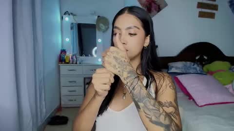 Snapshot of stefanny_pllus chatting on October 14, 12:24 am Im MiaIts my first day here online show from October 14, 12:24 am