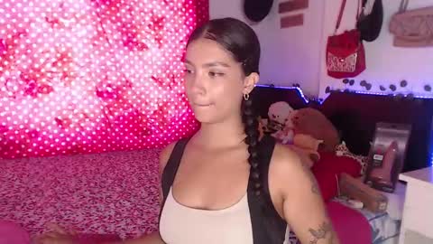 Snapshot of stefanny_pllus chatting on December 17, 7:15 pm Im MiaIts my first day here online show from December 17, 7:15 pm