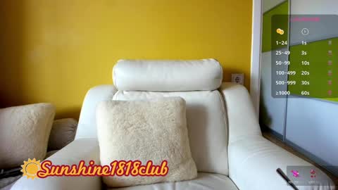 Snapshot of sunshine1818club chatting on February 24, 7:09 am Angela Sunshine1818club online show from February 24, 7:09 am