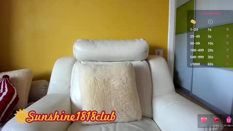 Snapshot of sunshine1818club chatting on March 8, 6:52 am Angela Sunshine1818club online show from March 8, 6:52 am