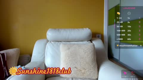 Snapshot of sunshine1818club chatting on September 17, 8:12 am Angela Sunshine1818club online show from September 17, 8:12 am