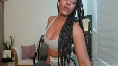 Snapshot of sweer_oshun chatting on December 10, 3:55 pm Evangeline online show from December 10, 3:55 pm