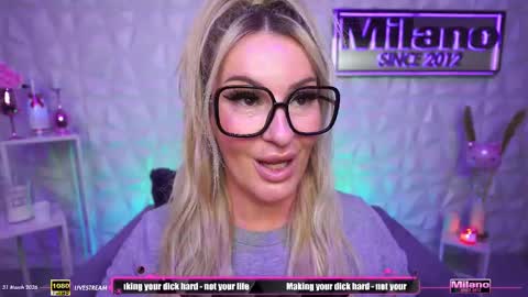 TamaraMilano online show from March 31, 8:36 am