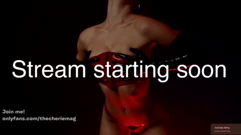 Snapshot of thecherie chatting on September 25, 7:12 pm Cherie online show from September 25, 7:12 pm
