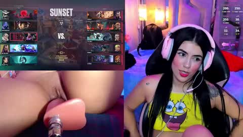 Snapshot of valentinagames chatting on October 8, 5:01 am Valentina online show from October 8, 5:01 am