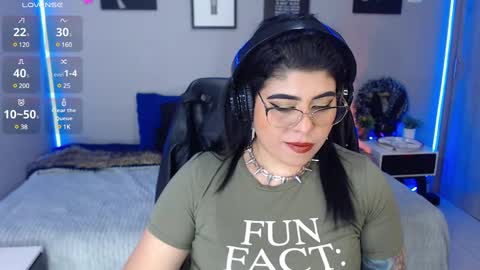 Snapshot of veronika_metalstar chatting on December 27, 1:22 am Miss Veronika online show from December 27, 1:22 am