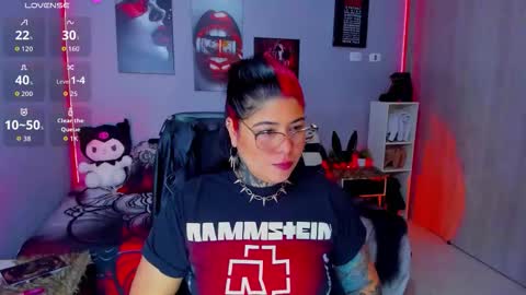 Snapshot of veronika_metalstar chatting on October 20, 7:55 am Miss Veronika online show from October 20, 7:55 am