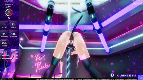 Vex Ruby online show from February 9, 1:12 am