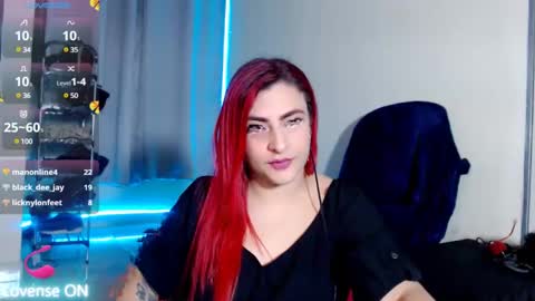 Snapshot of violetabitch chatting on March 6, 6:30 am Violetta Morningstar online show from March 6, 6:30 am