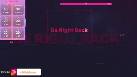 xkittymeowz online show from May 21, 8:01 am