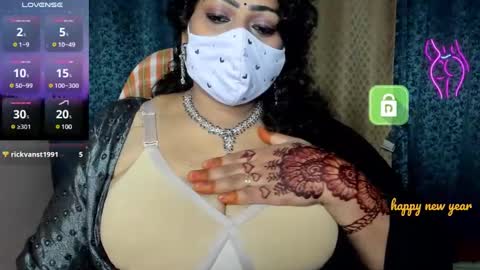 Snapshot of yourss_preethy chatting on January 1, 4:50 pm preethy online show from January 1, 4:50 pm
