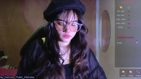 Snapshot of yuny_haruno chatting on January 9, 3:44 pm Haruno online show from January 9, 3:44 pm