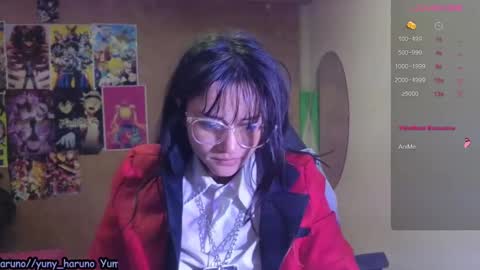 Snapshot of yuny_haruno chatting on February 21, 12:39 pm Haruno online show from February 21, 12:39 pm