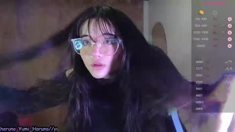 Snapshot of yuny_haruno chatting on January 29, 2:00 pm Haruno online show from January 29, 2:00 pm