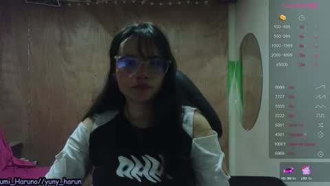 Snapshot of yuny_haruno chatting on January 22, 5:49 pm Haruno online show from January 22, 5:49 pm