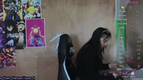 Snapshot of yuny_haruno chatting on February 25, 2:37 pm Haruno online show from February 25, 2:37 pm