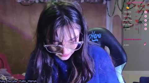 Snapshot of yuny_haruno chatting on December 24, 10:11 am Haruno online show from December 24, 10:11 am