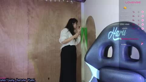 Snapshot of yuny_haruno chatting on January 24, 4:06 pm Haruno online show from January 24, 4:06 pm