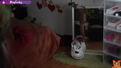 Snapshot of ziny_cosky chatting on February 22, 2:06 am Ziny Cosky online show from February 22, 2:06 am