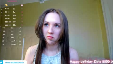 Snapshot of zlata__fox chatting on February 26, 10:32 pm Zlata Mon Tue Thu Fri Sun Sa GMT 3 0000pm - 0600pm online show from February 26, 10:32 pm
