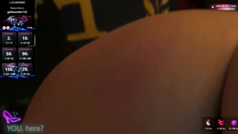 ZoeMesmerize online show from December 1, 3:04 pm