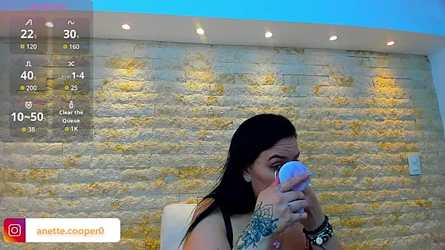 anette cooper online show from November 22, 3:53 am