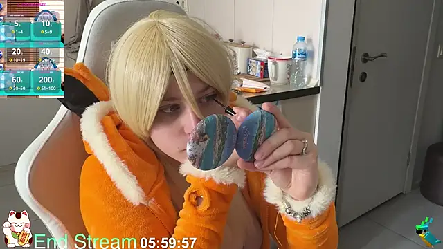 ShiroiFubuki online show from May 21, 8:01 am