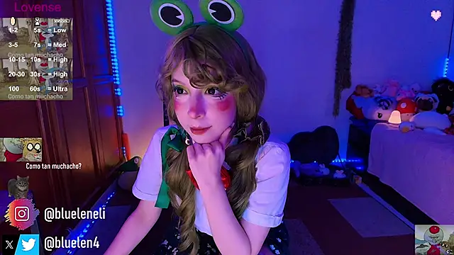 bluelen online show from November 7, 8:31 am