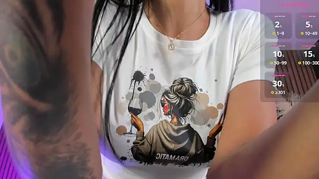 MeganFoxxi  online show from February 23, 8:52 pm