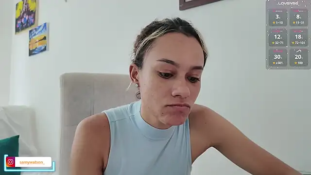 SamanthaWatson online show from October 5, 2:55 pm