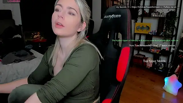 Lisaonthemoon online show from March 2, 7:42 pm