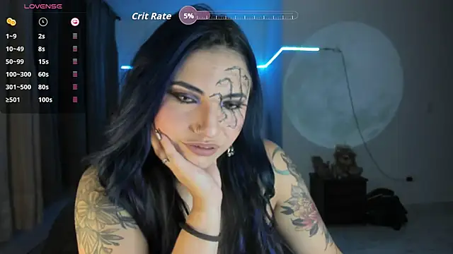 Snapshot of black_wiidow chatting on October 14, 3:20 am black wiidow online show from October 14, 3:20 am