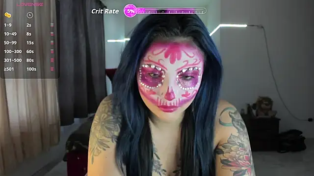 Snapshot of black_wiidow chatting on October 18, 10:22 pm black wiidow online show from October 18, 10:22 pm