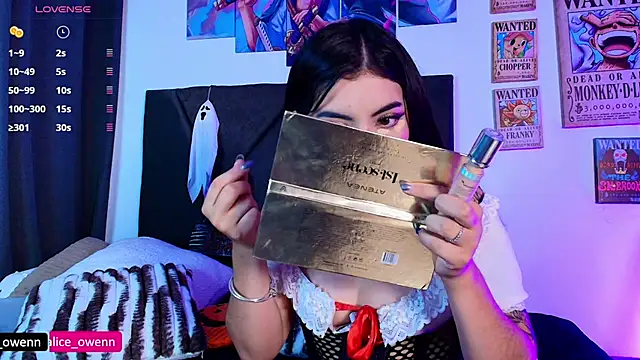 Aliceowenn online show from October 25, 10:38 pm