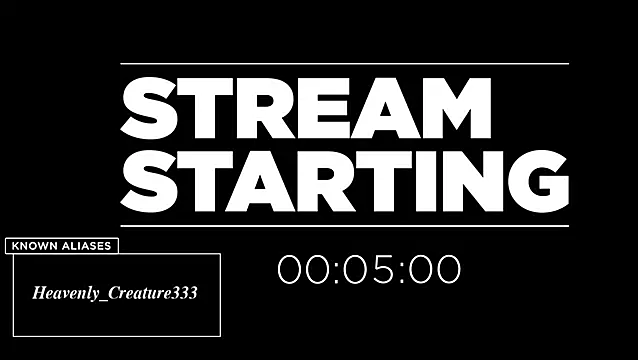 Heavenly Creature333 online show from January 10, 10:42 am