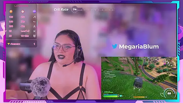 MegariaB online show from March 14, 5:08 am