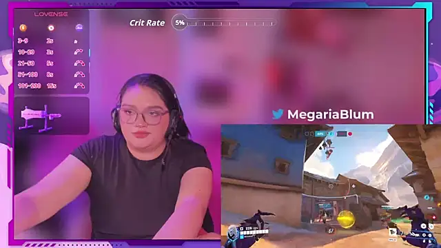 MegariaB online show from April 14, 8:14 am