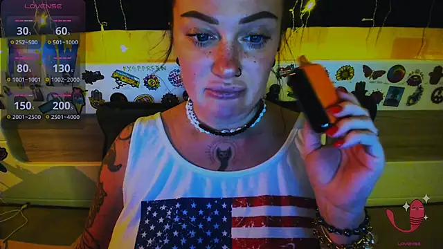 EllieOz online show from February 18, 6:18 pm