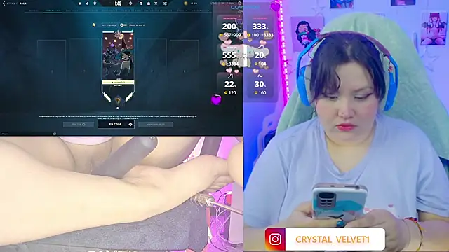 Snapshot of crystal7u7 chatting on October 14, 8:11 pm crystal7u7 online show from October 14, 8:11 pm